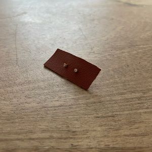 Satomi Kawakita Diamond Stud Earrings